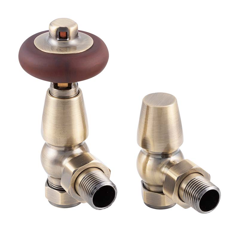 Carron Kingsgrove Inlet Thermostatic Radiator Valve (1 size, 6 colours) - Brand New Bathrooms