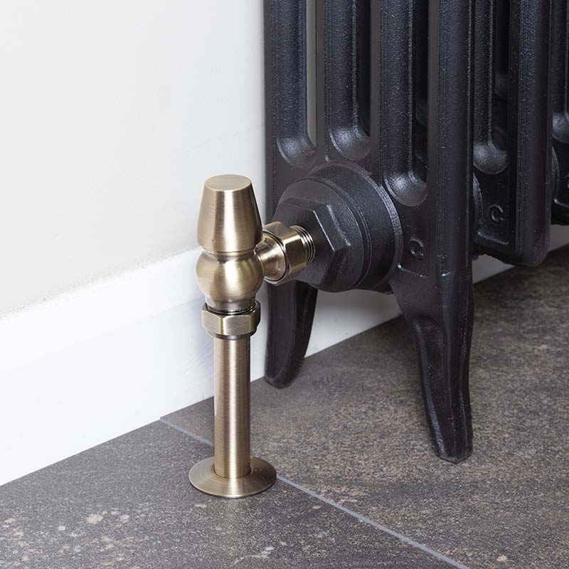 Carron Kingsgrove Inlet Thermostatic Radiator Valve (1 size, 6 colours) - Brand New Bathrooms