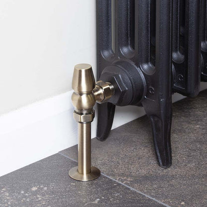Carron Kingsgrove Inlet Thermostatic Radiator Valve (1 size, 6 colours) - Brand New Bathrooms