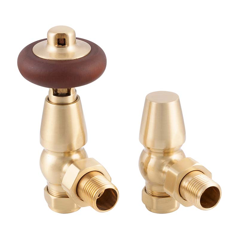 Carron Kingsgrove Inlet Thermostatic Radiator Valve (1 size, 6 colours) - Brand New Bathrooms