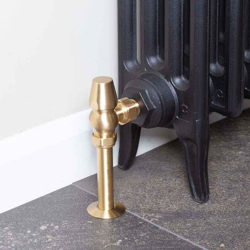 Carron Kingsgrove Inlet Thermostatic Radiator Valve (1 size, 6 colours) - Brand New Bathrooms