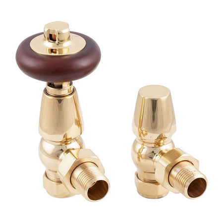 Carron Kingsgrove Inlet Thermostatic Radiator Valve (1 size, 6 colours) - Brand New Bathrooms