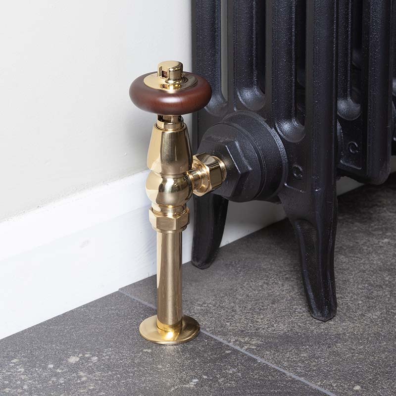 Carron Kingsgrove Inlet Thermostatic Radiator Valve (1 size, 6 colours) - Brand New Bathrooms