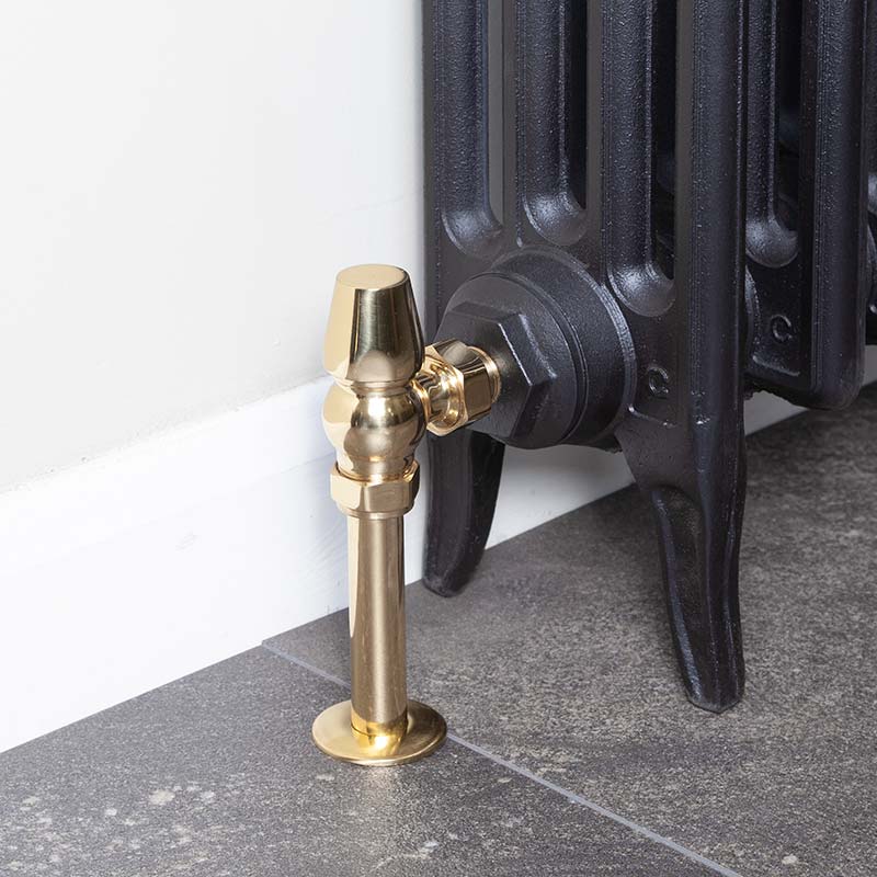 Carron Kingsgrove Inlet Thermostatic Radiator Valve (1 size, 6 colours) - Brand New Bathrooms