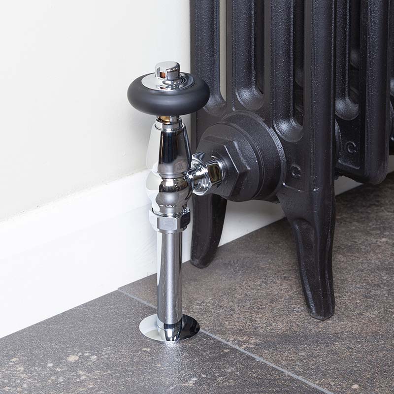 Carron Kingsgrove Inlet Thermostatic Radiator Valve (1 size, 6 colours) - Brand New Bathrooms