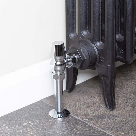 Carron Kingsgrove Inlet Thermostatic Radiator Valve (1 size, 6 colours) - Brand New Bathrooms