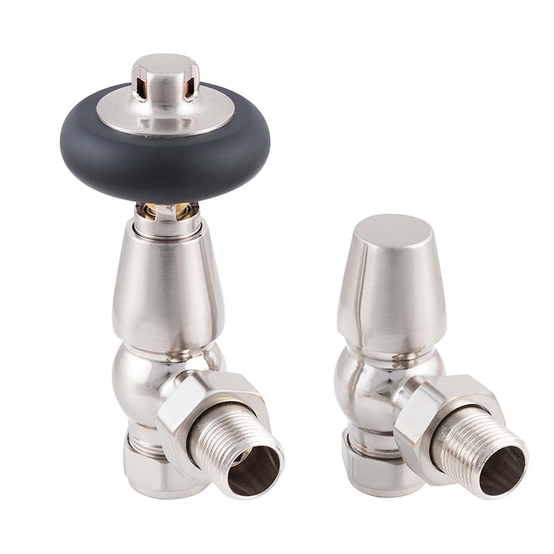 Carron Kingsgrove Inlet Thermostatic Radiator Valve (1 size, 6 colours) - Brand New Bathrooms