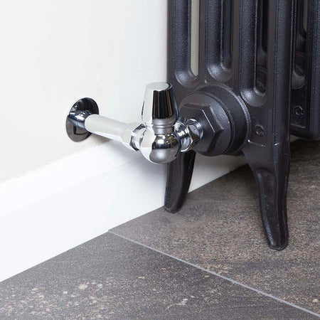 Carron Kingsgrove Inlet Corner Thermostatic Radiator Valve (1 size, 6 colours) - Brand New Bathrooms