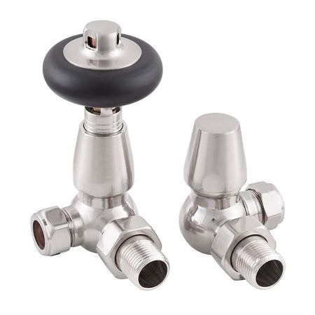 Carron Kingsgrove Inlet Corner Thermostatic Radiator Valve (1 size, 6 colours) - Brand New Bathrooms