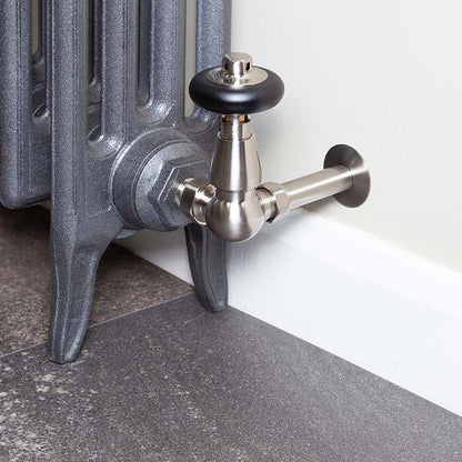 Carron Kingsgrove Inlet Corner Thermostatic Radiator Valve (1 size, 6 colours) - Brand New Bathrooms