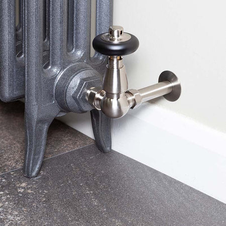 Carron Kingsgrove Inlet Corner Thermostatic Radiator Valve (1 size, 6 colours) - Brand New Bathrooms