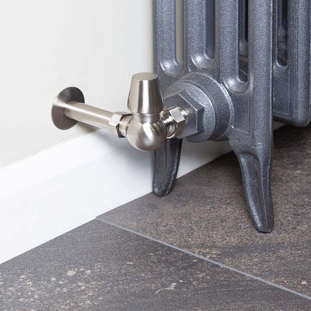 Carron Kingsgrove Inlet Corner Thermostatic Radiator Valve (1 size, 6 colours) - Brand New Bathrooms