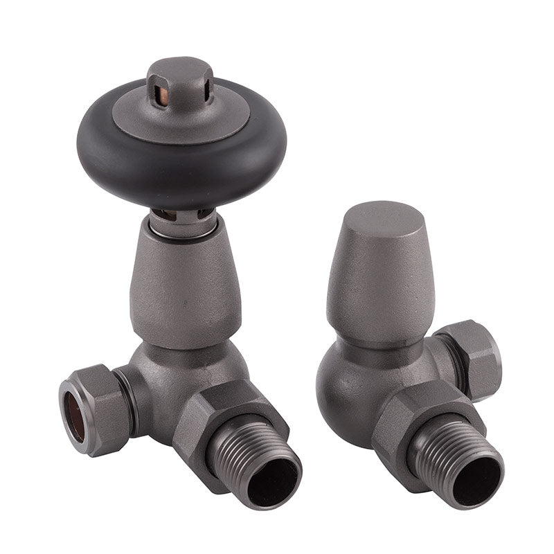 Carron Kingsgrove Inlet Corner Thermostatic Radiator Valve (1 size, 6 colours) - Brand New Bathrooms