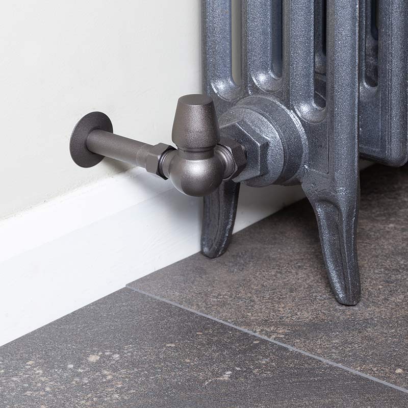 Carron Kingsgrove Inlet Corner Thermostatic Radiator Valve (1 size, 6 colours) - Brand New Bathrooms