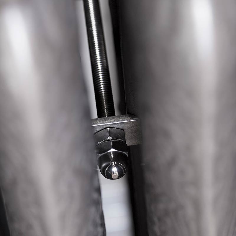 Carron Stainless Steel Wall Stay (2 sizes, Stainless Steel) - Brand New Bathrooms