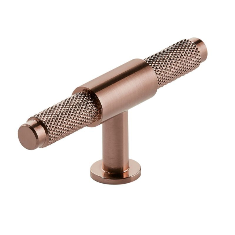 Scudo Knurled T Bar 95mm Handle - Brand New Barhrooms