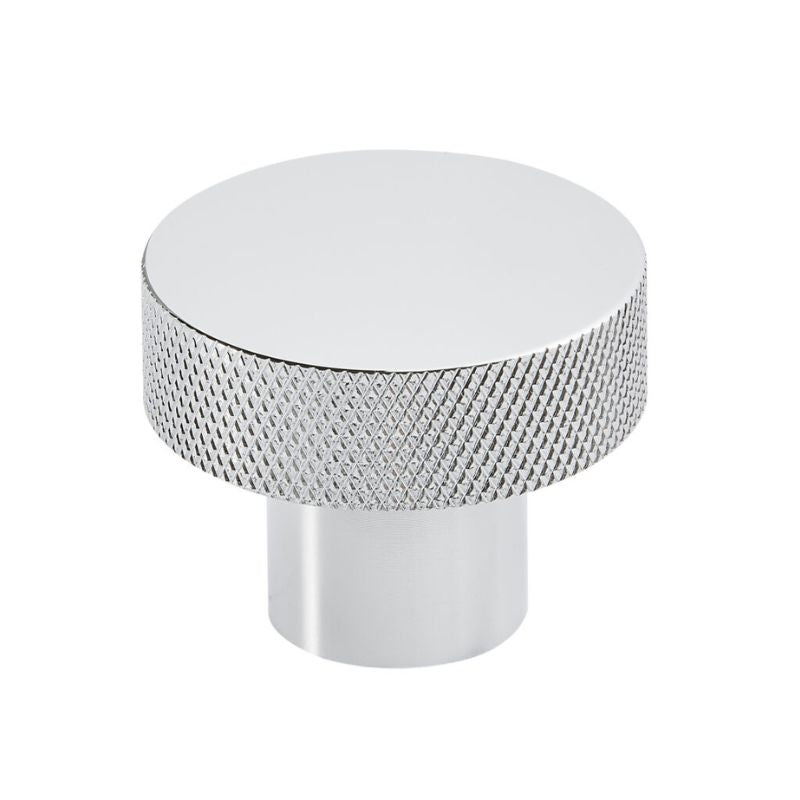 Scudo Knurled Round 42.5mm Chrome - Brand New Bathrooms