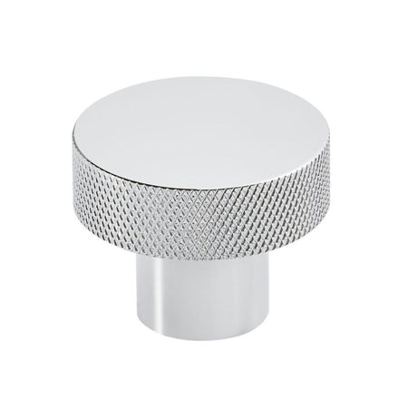Scudo Knurled Round 42.5mm Chrome - Brand New Bathrooms