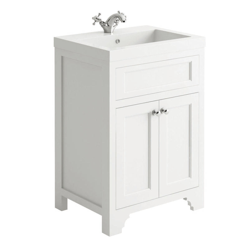 Scudo Ripley 600mm Floor Cabinet (1 size, 3 colours) - Brand New Bathrooms
