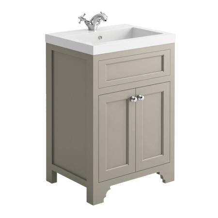 Scudo Ripley 600mm Floor Cabinet (1 size, 3 colours) - Brand New Bathrooms