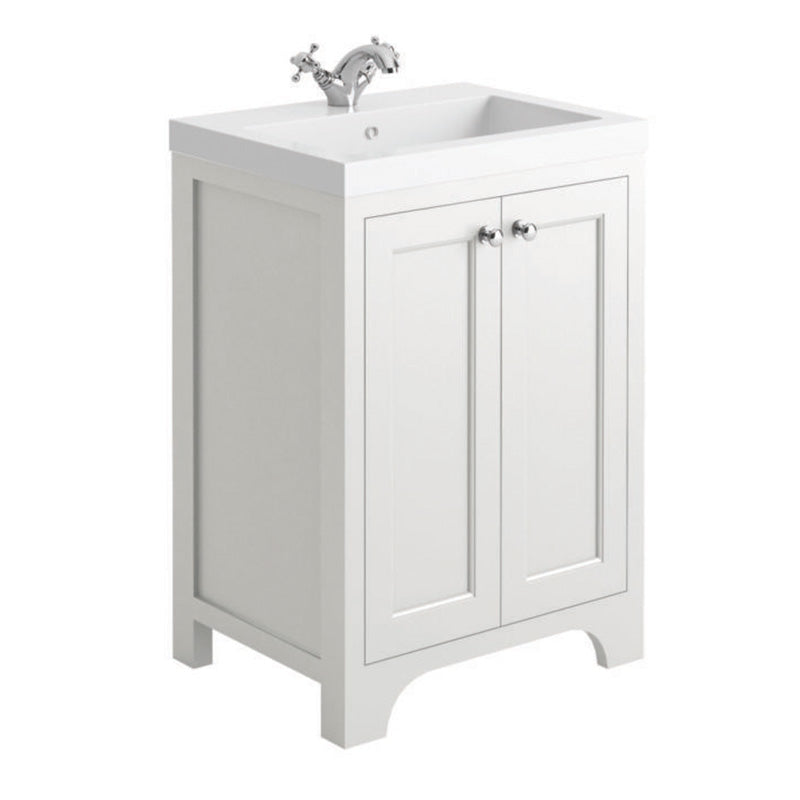 Scudo Brunswick Floor Standing Basin Cabinet (2 sizes, 3 colours) CABINET ONLY