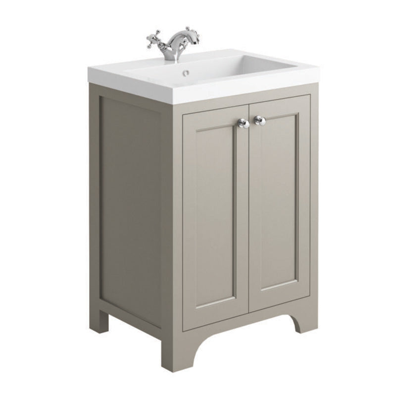 Scudo Brunswick Floor Standing Basin Cabinet (2 sizes, 3 colours) CABINET ONLY