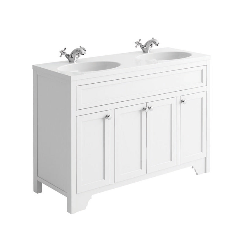 Scudo Harrogate Dutchy 1200mm Floor Standing Basin Cabinet (1 size, 3 colours) CABINET ONLY