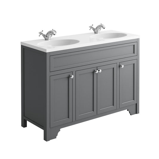Scudo Harrogate Dutchy 1200mm Floor Standing Basin Cabinet (1 size, 3 colours) CABINET ONLY