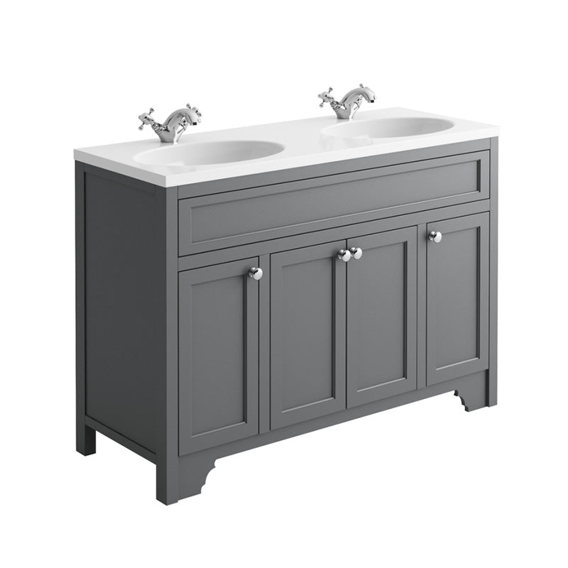 Scudo Harrogate Dutchy 1200mm Floor Standing Basin Cabinet (1 size, 3 colours) CABINET ONLY
