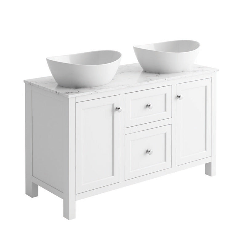 Scudo Harrogate Montpelier 1200mm Floor Standing Basin Cabinet (1 size, 3 colours) CABINET ONLY