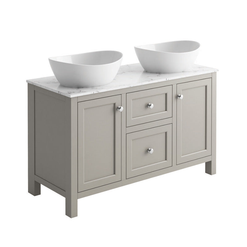 Scudo Harrogate Montpelier 1200mm Floor Standing Basin Cabinet (1 size, 3 colours) CABINET ONLY