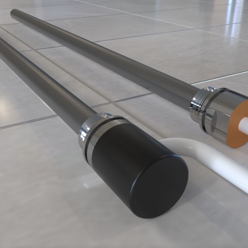 Scudo Standard Heating Element (150, 300, 600 Watts) in 2 Colours - Brand New Bathrooms