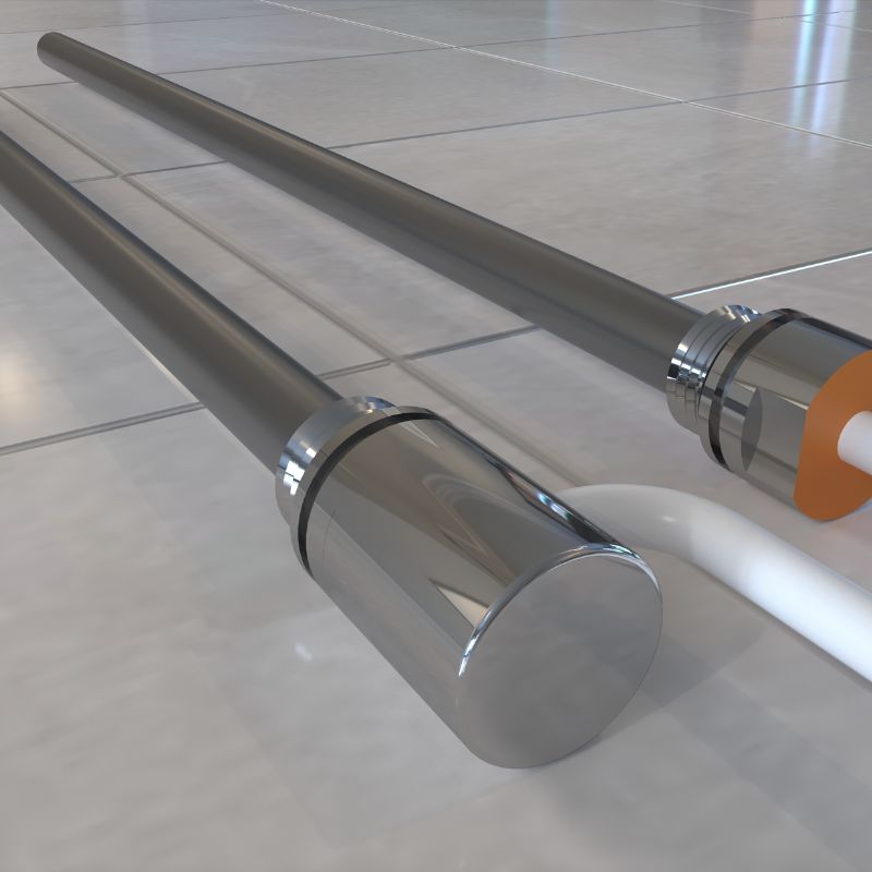 Scudo Standard Heating Element (150, 300, 600 Watts) in 2 Colours - Brand New Bathrooms