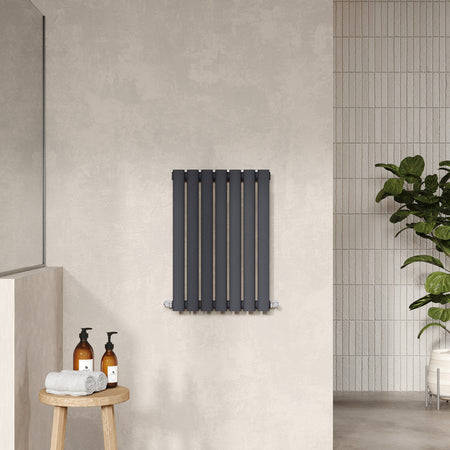 Nuie Revive Single or Double Panel Radiator (2 types, 1 size, Anthracite) - Brand New Bathrooms