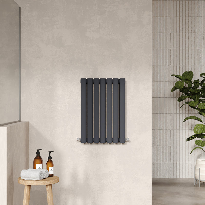 Nuie Revive Single or Double Panel Radiator (2 types, 1 size, Anthracite) - Brand New Bathrooms