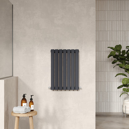 Nuie Revive Single or Double Panel Radiator (2 types, 1 size, Anthracite) - Brand New Bathrooms