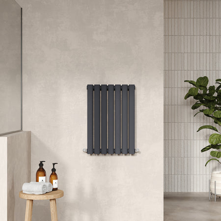 Nuie Revive Single or Double Panel Radiator (2 types, 1 size, Anthracite) - Brand New Bathrooms