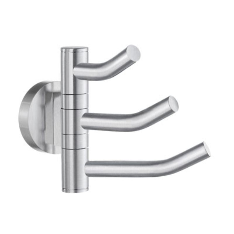 Smedbo Home Towel Hook Brushed Chrome (3 Variants) - Brand New Bathrooms