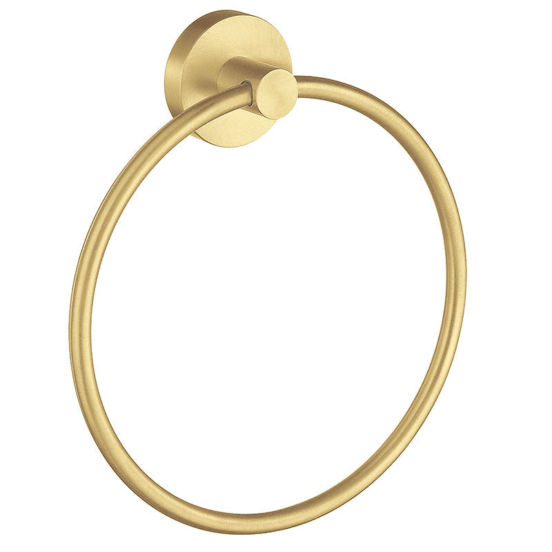 Smedbo Home Towel Ring Brushed Brass (1 Variant) - Brand New Bathroom 
