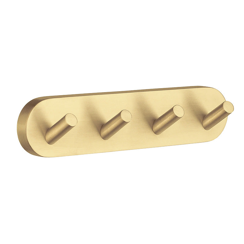 Smedbo Home Quadruple Hook Brushed Brass (1 Variant) - Brand New Bathroom 