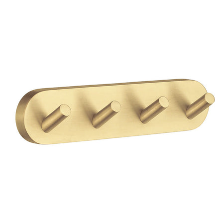 Smedbo Home Quadruple Hook Brushed Brass (1 Variant) - Brand New Bathroom 