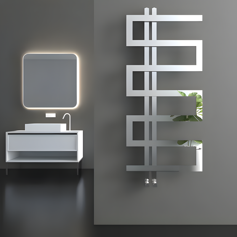 Carisa Ibiza Stainless Steel Towel Radiator (3 sizes, 2 colours)