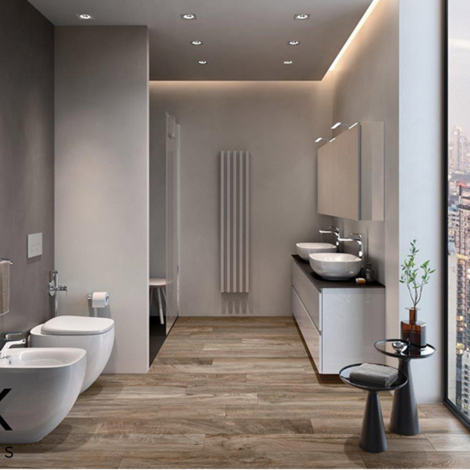 RAK Ceramics Illusion 600mm Countertop Basin (1 size, Alpine White)