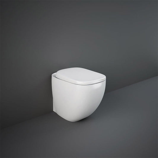 RAK Ceramics Illusion Back to Wall WC Pan (2 sizes, Alpine White) - Brand New Bathrooms