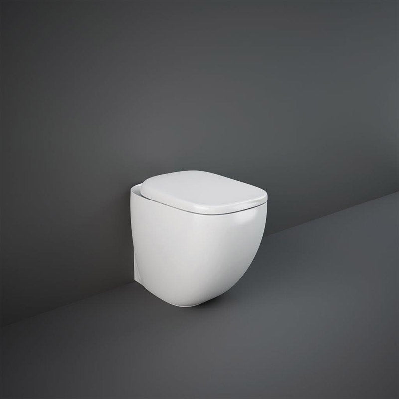 RAK Ceramics Illusion Back to Wall WC Pan (2 sizes, Alpine White) - Brand New Bathrooms