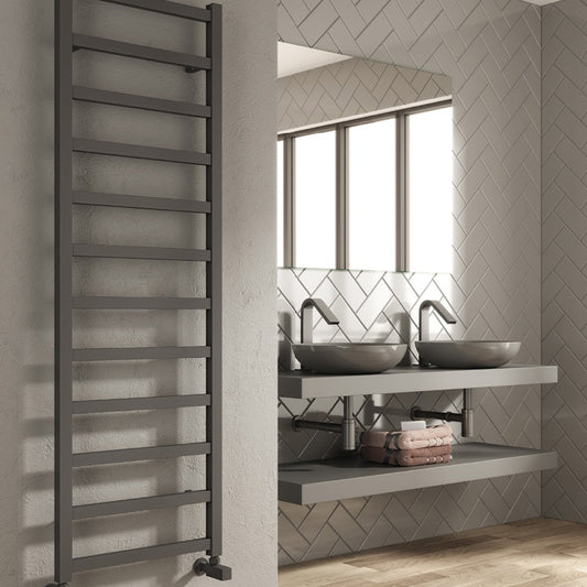 Brand New Bathrooms Perla Line Aluminium Towel Rail (2 sizes, 4 colours)