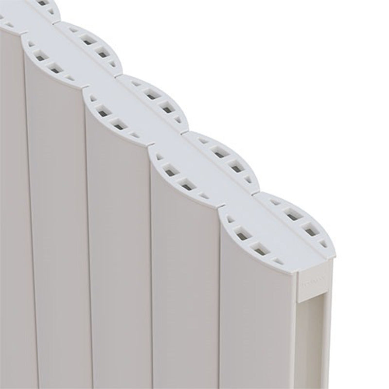 Brand New Bathrooms Otis Double Aluminium Radiator (3 sizes, 3 colours)