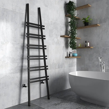 Carisa Jacobs F Aluminium Towel Radiator 5 Sections (H2000mm x W535mm) - Brand New Bathrooms