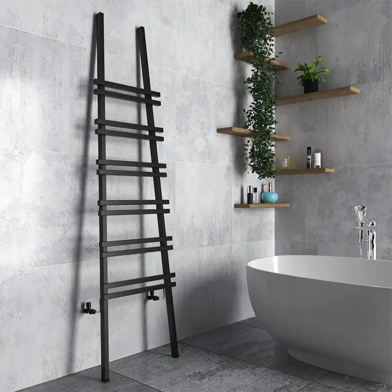 Carisa Jacobs F Aluminium Towel Radiator 5 Sections (H2000mm x W535mm) - Brand New Bathrooms
