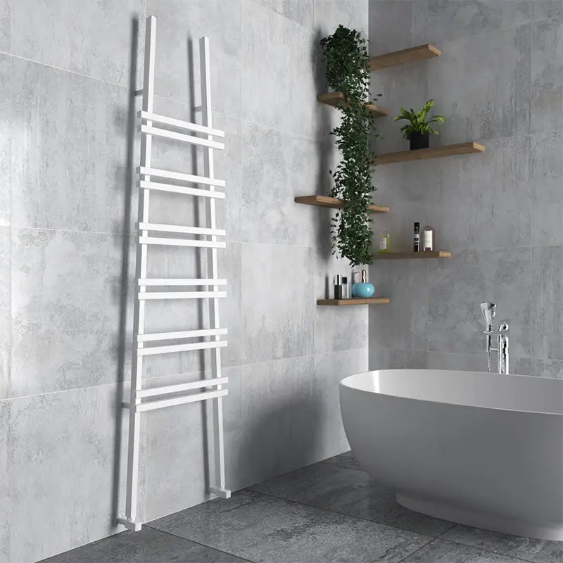 Carisa Jacobs W Aluminium Towel Radiator 5 Sections (H2000mm x W535mm) - Brand New Bathrooms